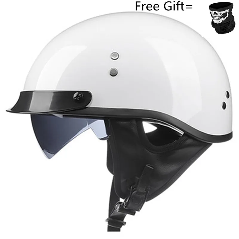 Vintage Yarım Yüz Motosiklet K - Motorcycle Helmet Sun Visor Inner incelemesi ve fiyatı