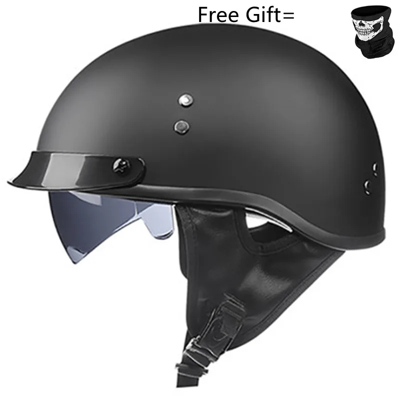 Vintage Yarım Yüz Motosiklet K - Motorcycle Helmet Sun Visor Inner incelemesi ve fiyatı