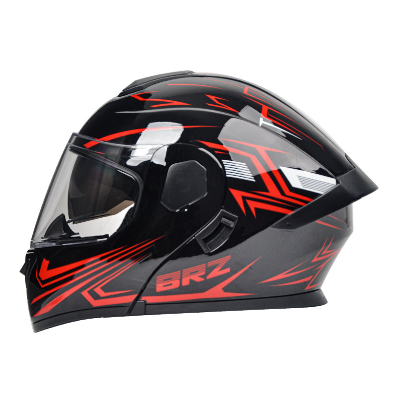 ABS Flip-Up Kask Açık Yüz Moto - Flip Up Helmet Dual Visor incelemesi ve fiyatı