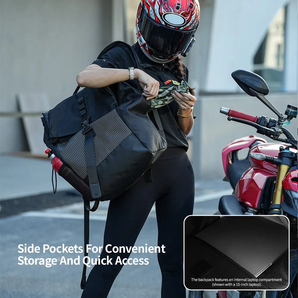 Rhinowalk Motosiklet Kask Sırt - Motorcycle Helmet Bag Backpack incelemesi ve fiyatı