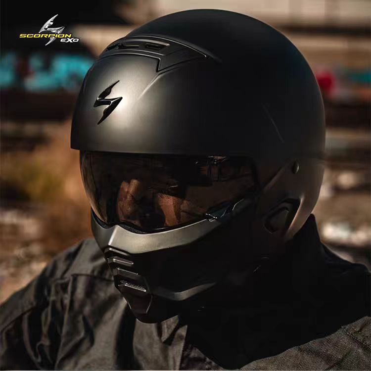 ABD Scorpion Exo-Combat II Mot - Full Face Helmet Carbon Fiber incelemesi ve fiyatı